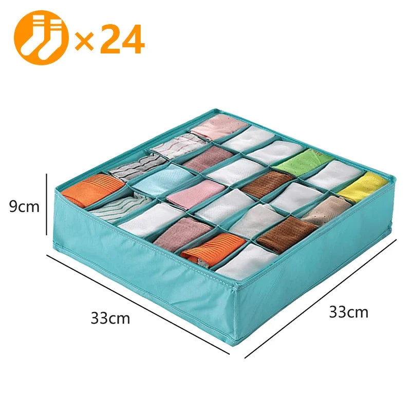 Organizador de ropa interior para sujetador deportivo, caja de almacenamiento para bragas y calcetines, organizador de ropa, armario, cajones, caja separadora