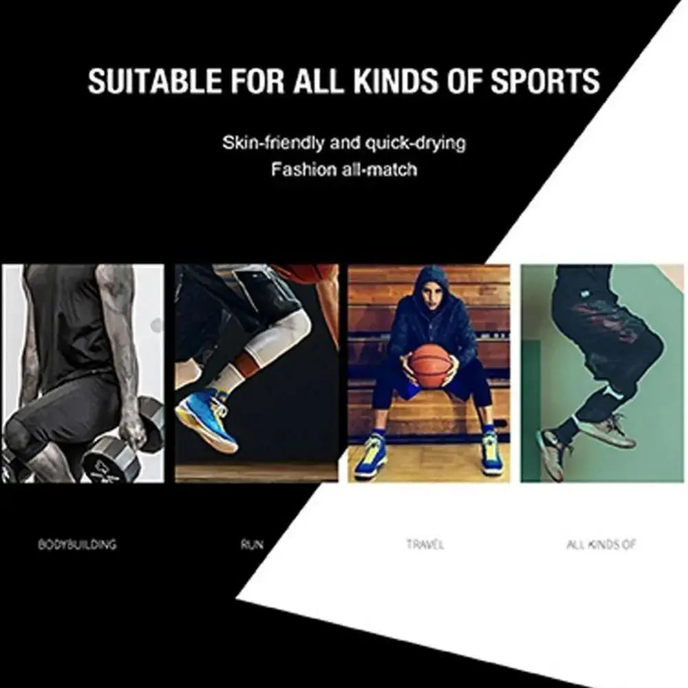 Medias de baloncesto de una pierna, mallas deportivas, mallas de baloncesto transpirables de una sola pierna, secado rápido, absorbe el sudor