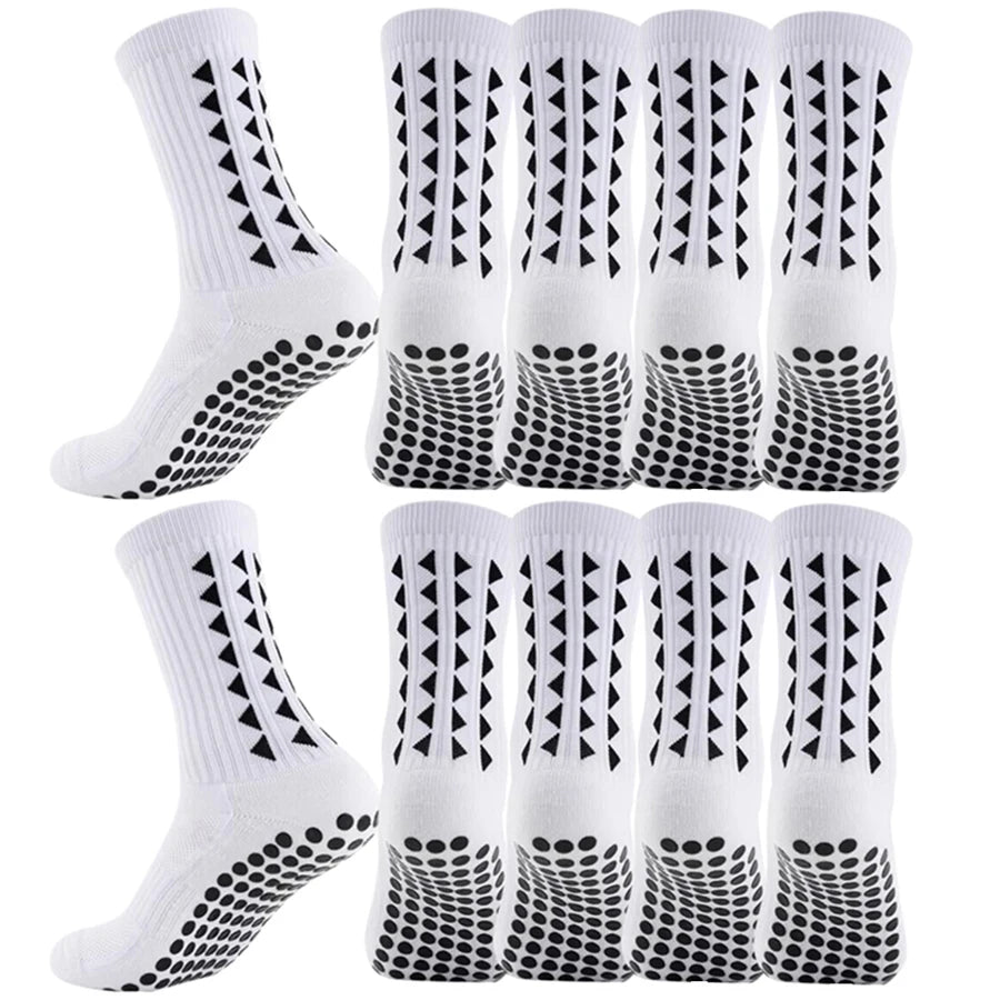 Calcetines deportivos antideslizantes para hombre y mujer, medias deportivas de fútbol, baloncesto, béisbol, Rugby, fútbol, ciclismo, correr, senderismo, monopatín, ejercicio