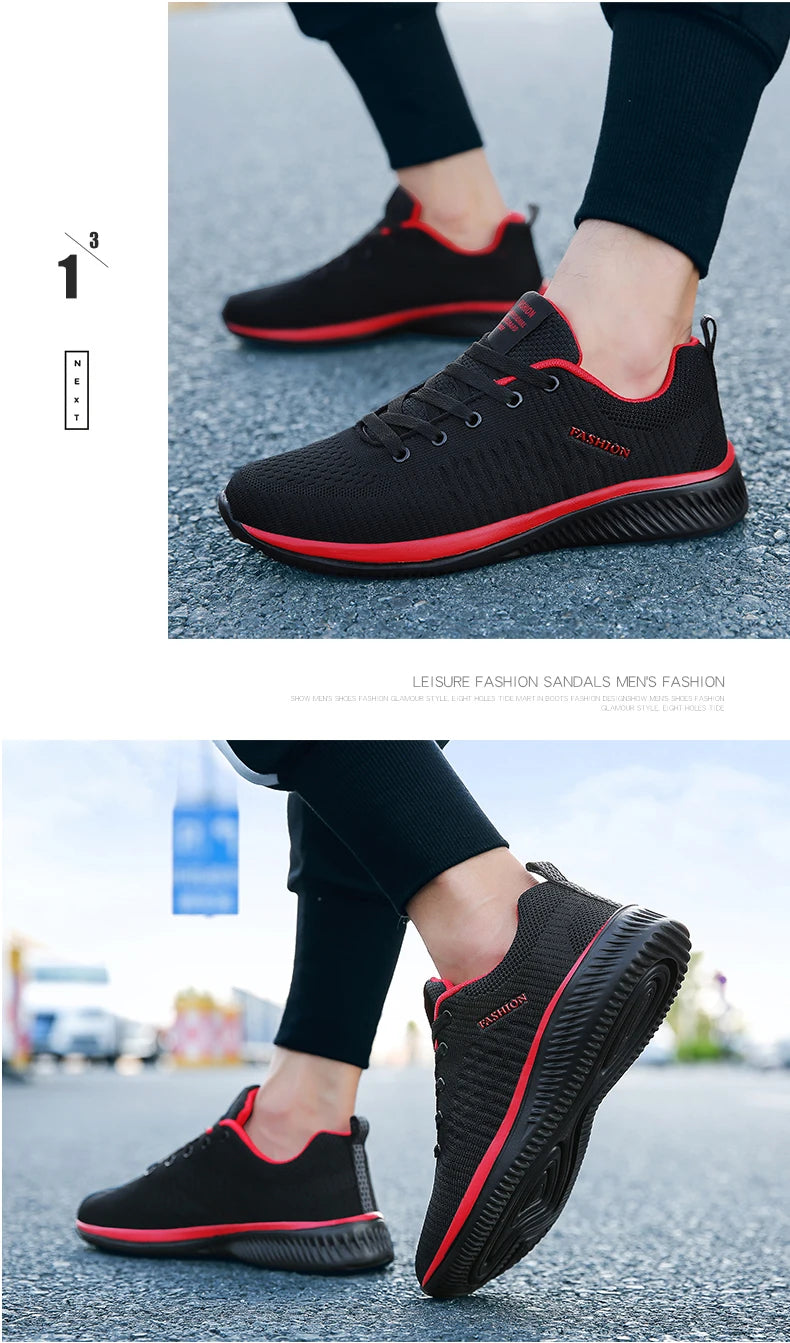 Zapatos de hombre, zapatos para correr para hombre, Tenis ligeros, cómodas zapatillas transpirables para caminar