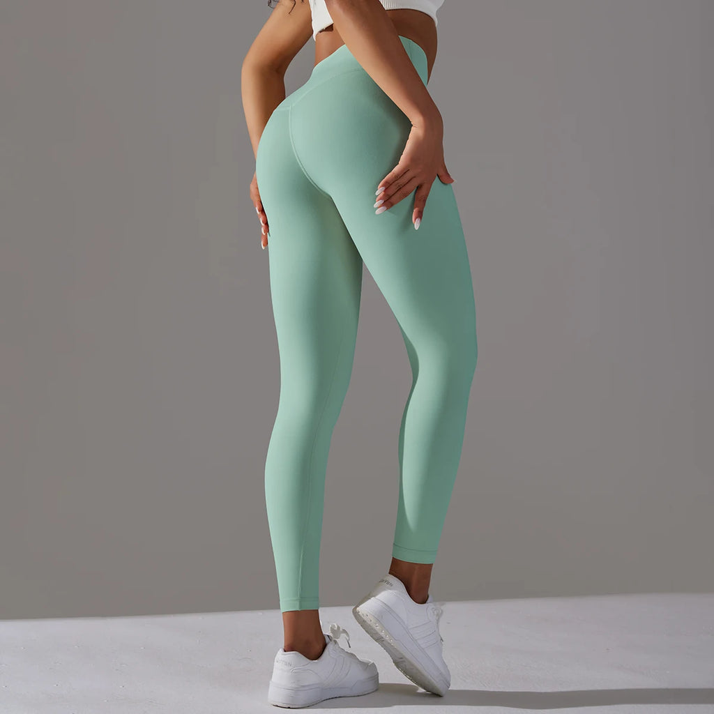 Leggings Deportivos de Cintura Alta | Sin Costuras para Yoga y Fitness