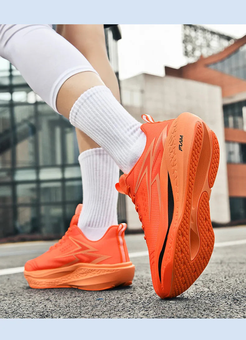 Zapatillas de Running con Placa de Carbono | Ligeras y Transpirables