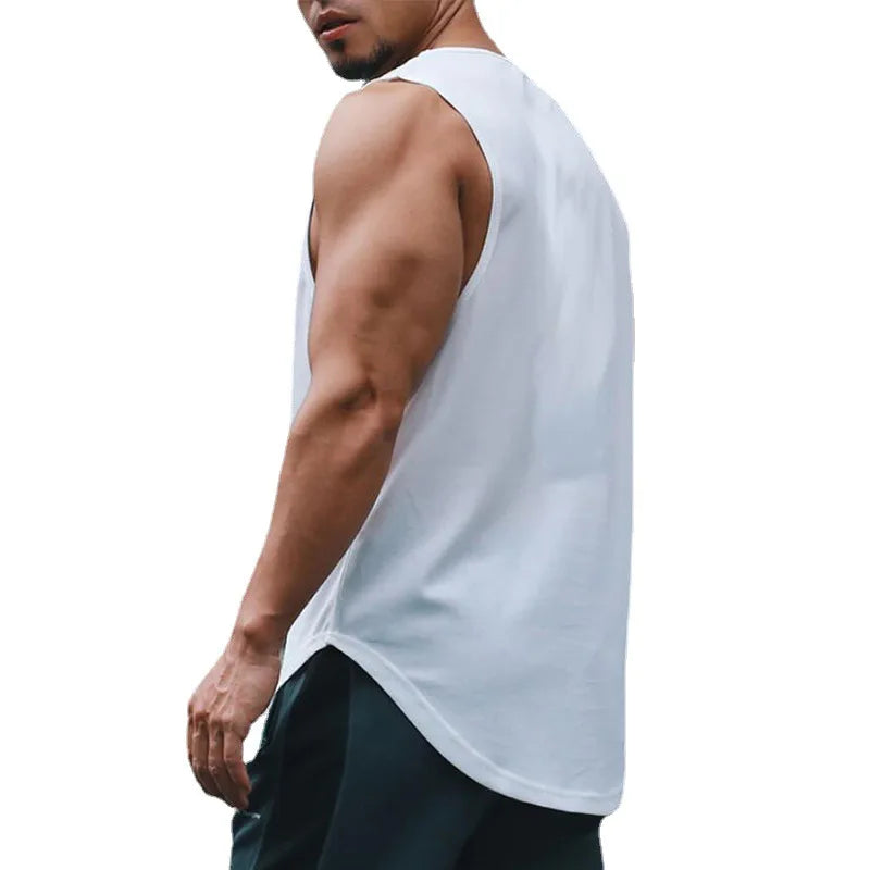 Camiseta sin Mangas para Hombre | Gimnasio, Running y Verano