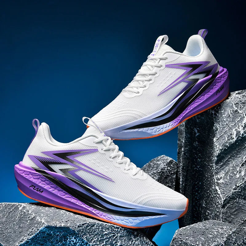 Zapatillas de Running con Placa de Carbono | Ligeras y Transpirables