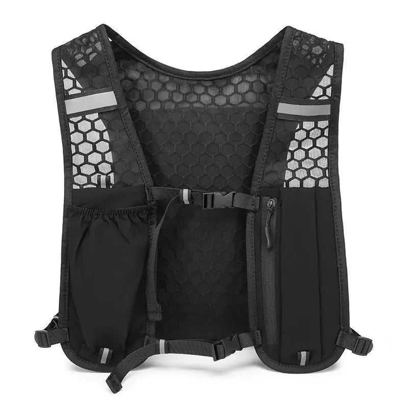 Chaleco de Hidratación para Correr, para Hombre y Mujer, Resistente al Agua, Transpirable, Mochila para Correr, Senderismo, Ciclismo, Carreras de Montaña, Maratones