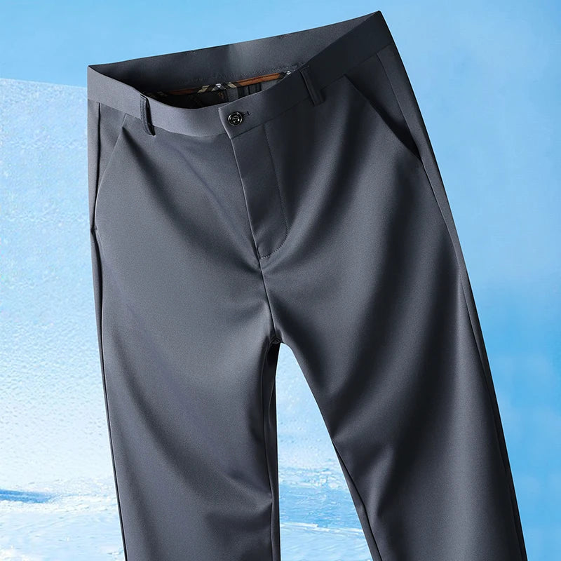Pantalón Casual de Verano para Hombre | Ligero, Elástico y Recto