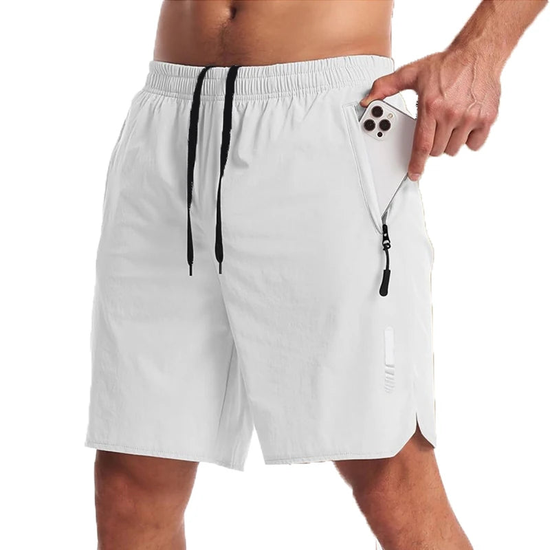 Pantalones cortos deportivos para hombre, ropa deportiva, pantalones cortos para correr de verano, pantalones cortos de playa, gimnasio, chándal de Fitness, pantalones cortos de entrenamiento para trotar, pantalones cortos p