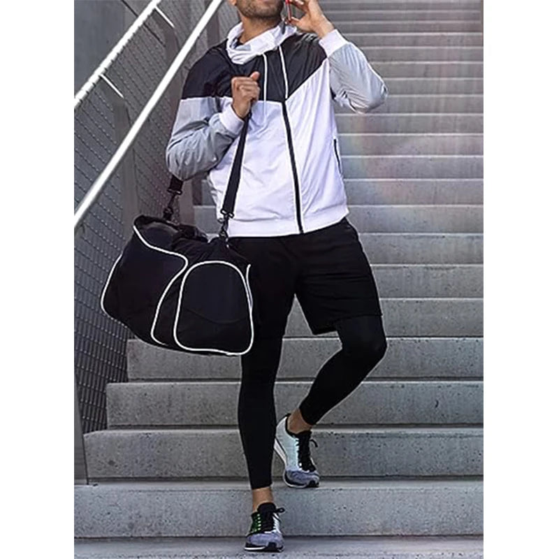 Pantalones deportivos para hombre, chándales atléticos de entrenamiento 2 en 1, ropa deportiva, pantalones de entrenamiento para hombre, pantalones para correr, gimnasio, Fitness, pantalones para correr para hombre