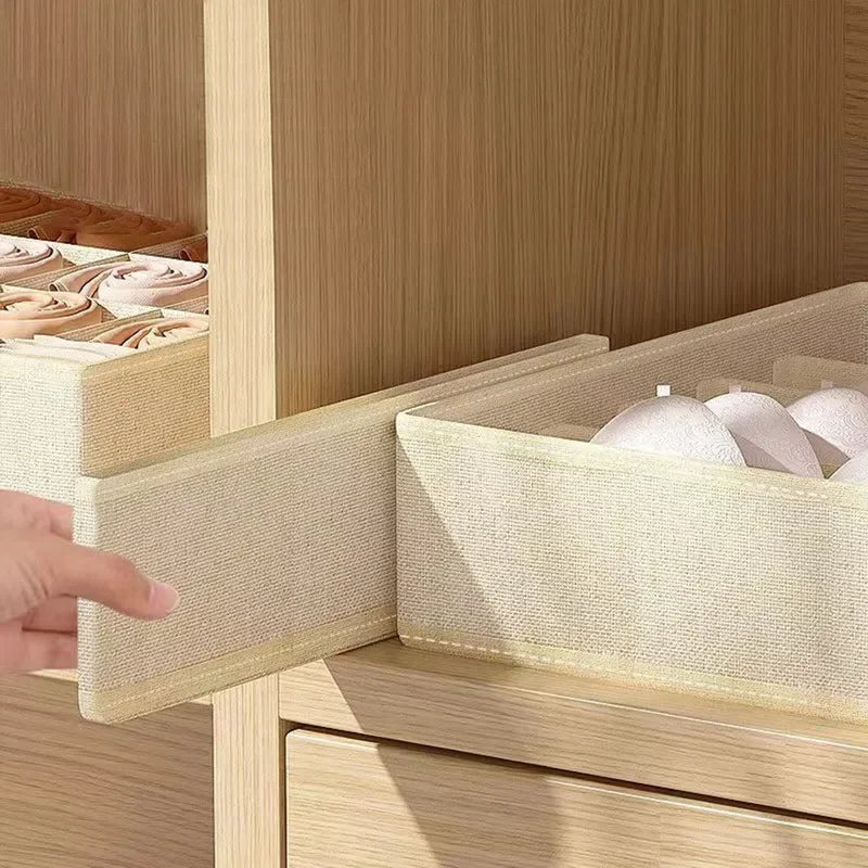 Organizador de ropa interior para sujetador deportivo, caja de almacenamiento para bragas y calcetines, organizador de ropa, armario, cajones, caja separadora