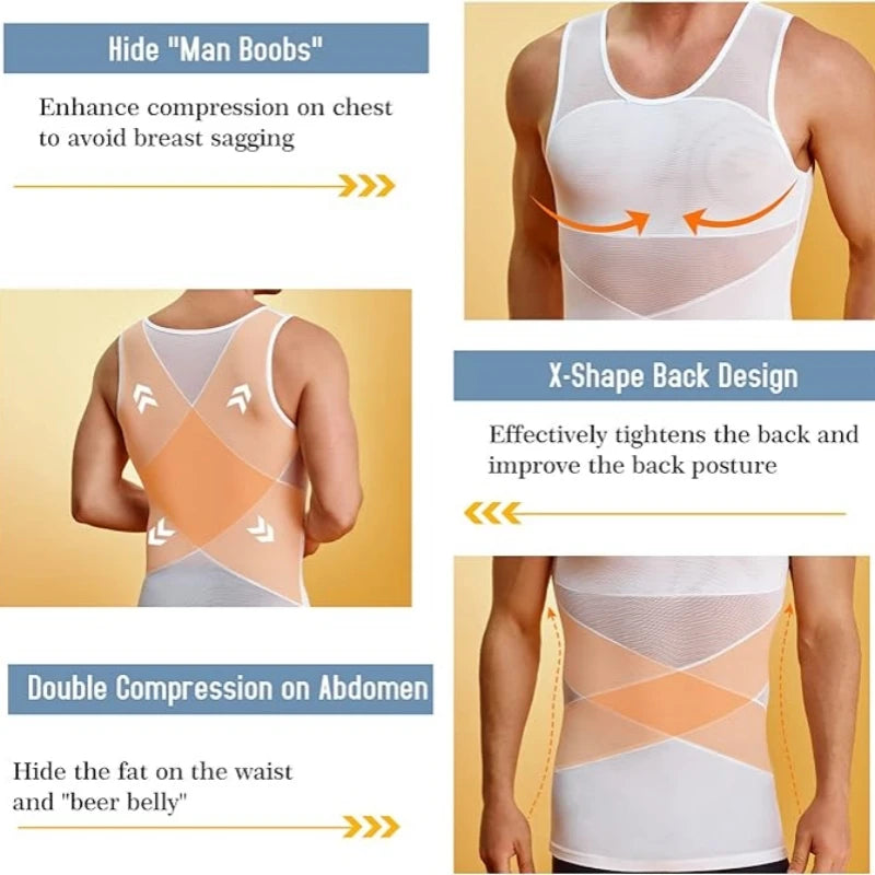 Camiseta Moldeadora Hombre – Compresión