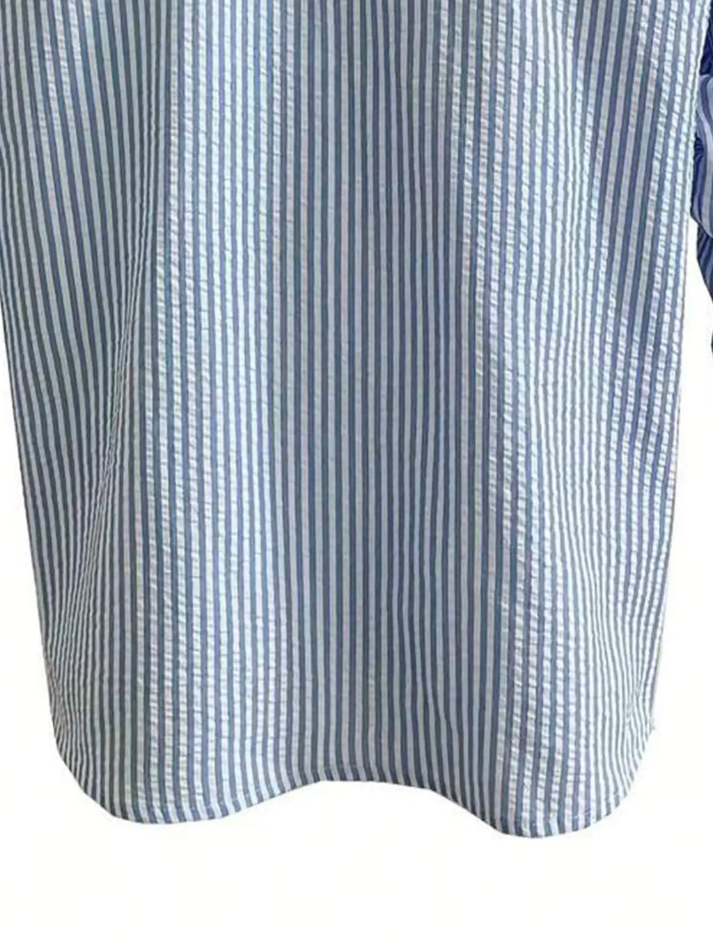 Camisa de Manga Larga a Rayas para Hombre, Corte Holgado, Elegante, Cómoda, Informal, para Todas las Temporadas, Ideal para Actividades al Aire Libre