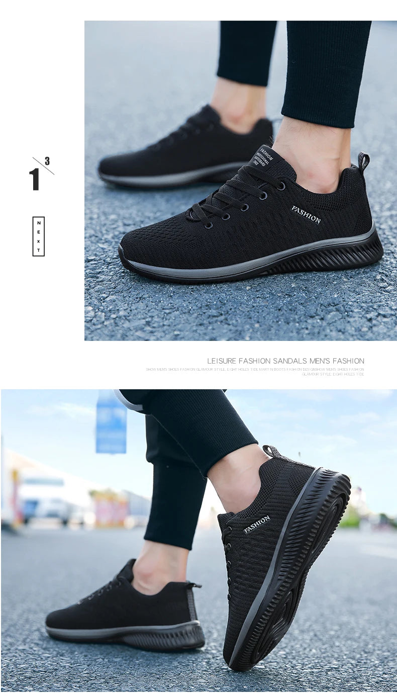 Zapatos de hombre, zapatos para correr para hombre, Tenis ligeros, cómodas zapatillas transpirables para caminar