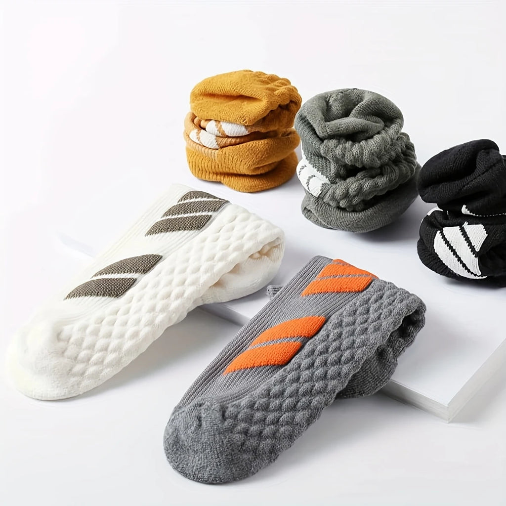 Calcetines Deportivos para Hombre y Mujer, Talla Grande, Diseño a Rayas, Primavera Verano, Calcetines Finos para Correr, Transpirables, Calcetines para Fitness y Senderismo