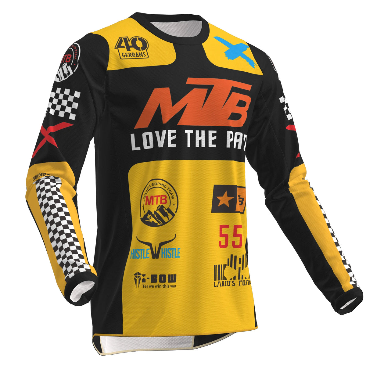 Ggrrans mtb Jerseys bicicleta de montaña MTB camisas todoterreno de manga larga motocicleta Motocross ropa deportiva bicicleta de carreras ciclismo ropa