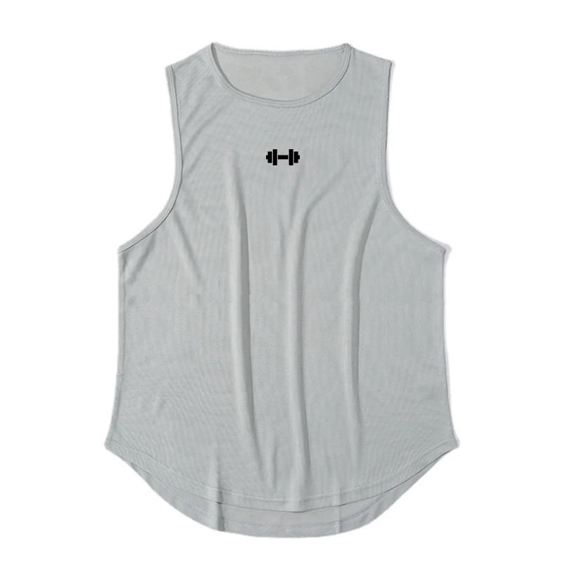 Camiseta sin Mangas para Hombre | Gimnasio, Running y Verano