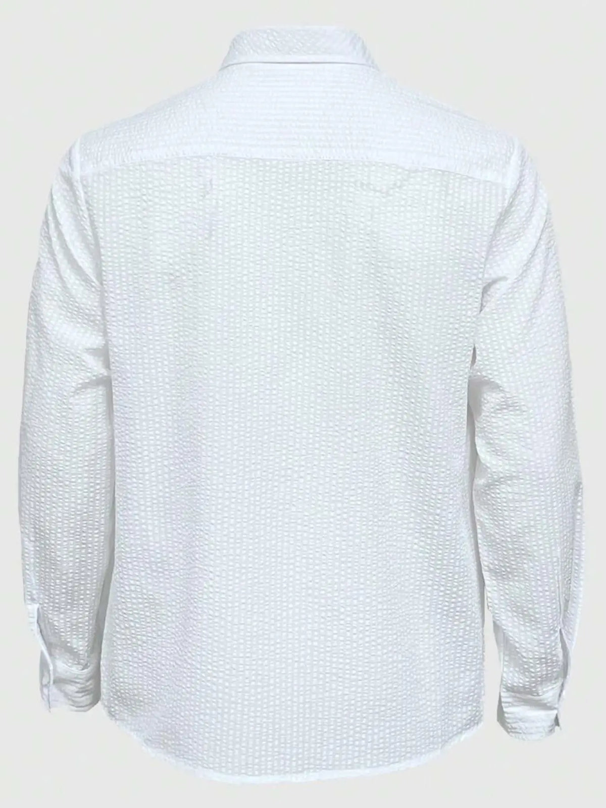 Camisa de Manga Larga a Rayas para Hombre, Corte Holgado, Elegante, Cómoda, Informal, para Todas las Temporadas, Ideal para Actividades al Aire Libre