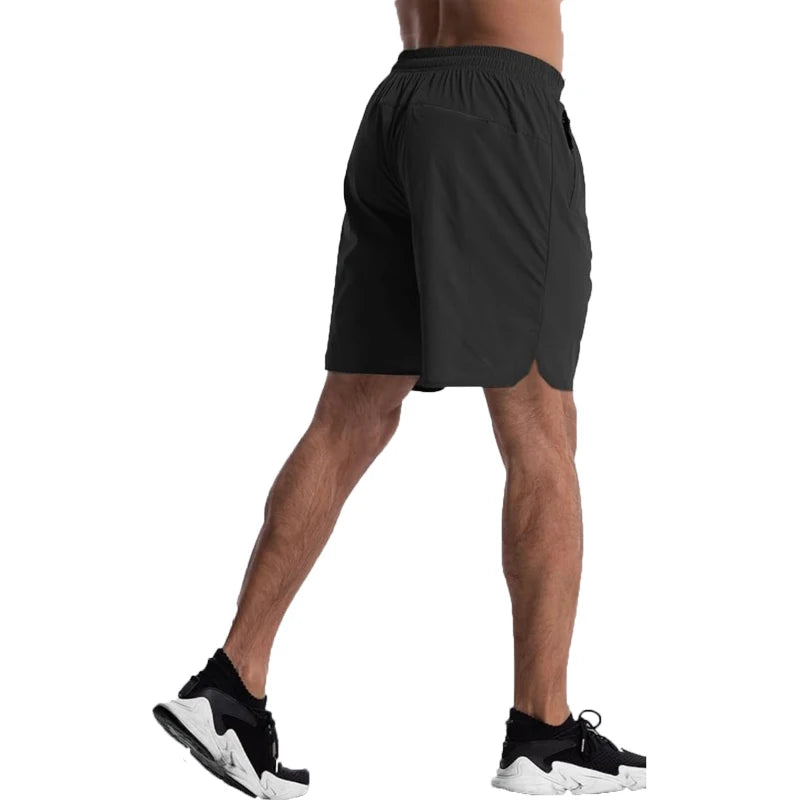 Pantalones cortos deportivos para hombre, ropa deportiva, pantalones cortos para correr de verano, pantalones cortos de playa, gimnasio, chándal de Fitness, pantalones cortos de entrenamiento para trotar, pantalones cortos p