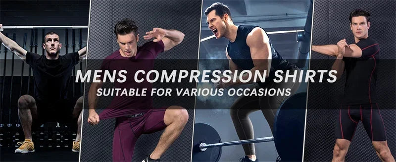 Camiseta de Compresión para Hombre | Running y Fitness