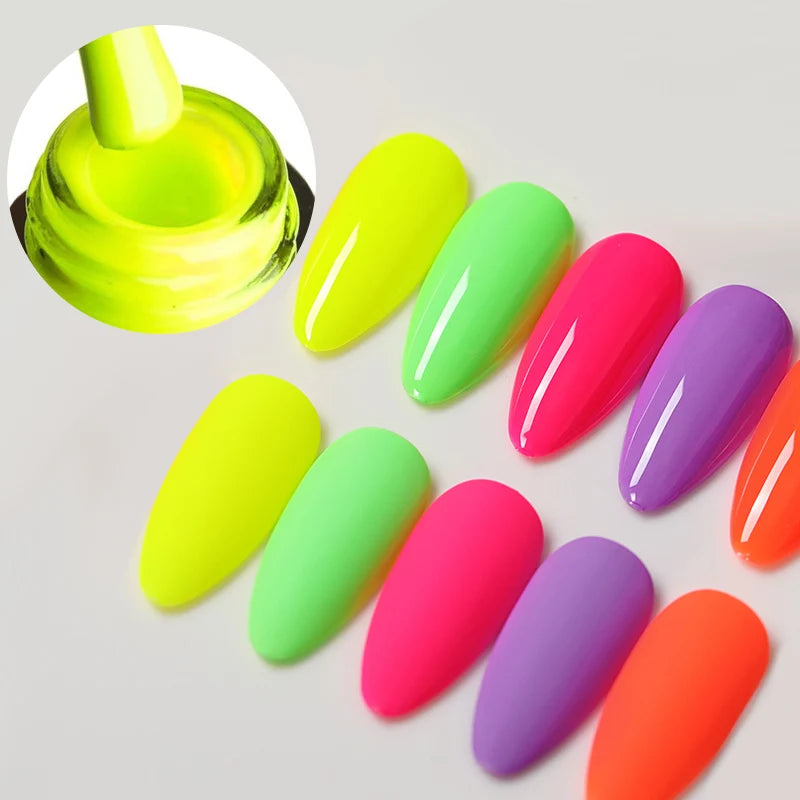Venalisa-Kit de esmalte de uñas en Gel, capa Base de imprimación sin ácido, LED UV de larga duración, sin toallita, capa superior templada, 7,5 ml