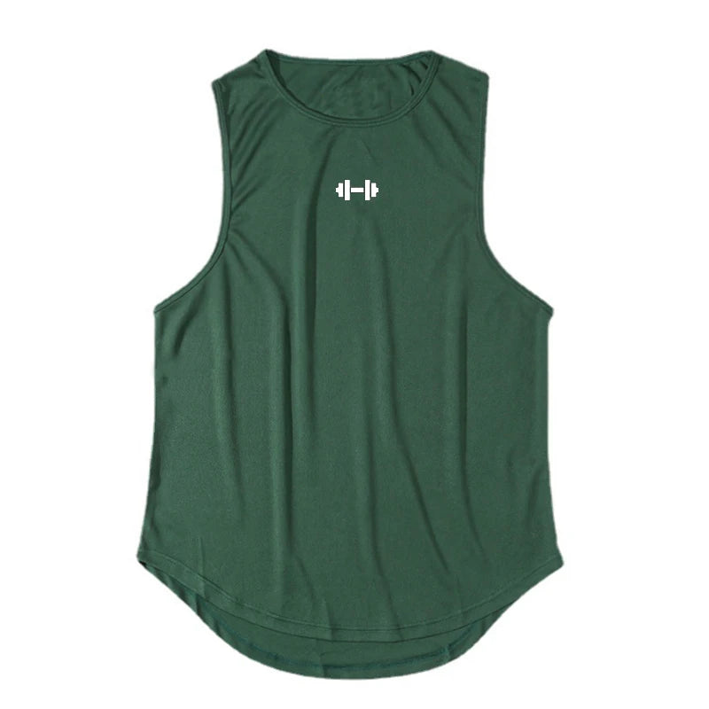 Camiseta sin Mangas para Hombre | Gimnasio, Running y Verano