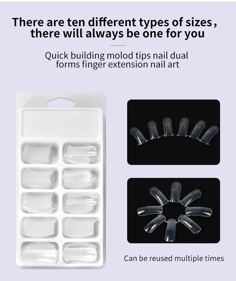 Kit de esmalte de uñas, Kit de uñas acrílico, juego de Gel de uñas de polietileno con lámpara de uñas, extensión de uñas, Gel de brillo, juego de herramientas de manicura de Gel de construcción UV