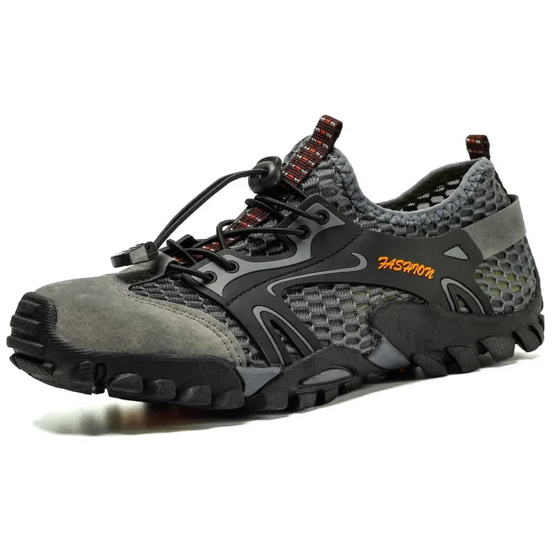 Zapatos resistentes al desgaste para Hombre, zapatillas de senderismo, Jogging, Trekking, rápido, al aire libre, Invierno, antideslizantes