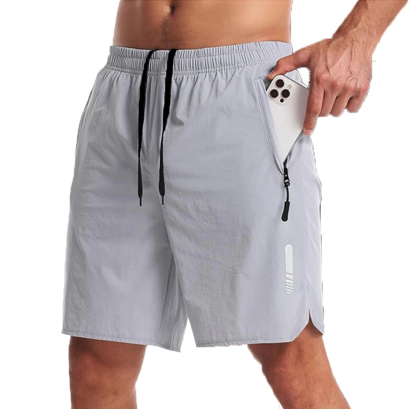Pantalones cortos deportivos para hombre, ropa deportiva, pantalones cortos para correr de verano, pantalones cortos de playa, gimnasio, chándal de Fitness, pantalones cortos de entrenamiento para trotar, pantalones cortos p