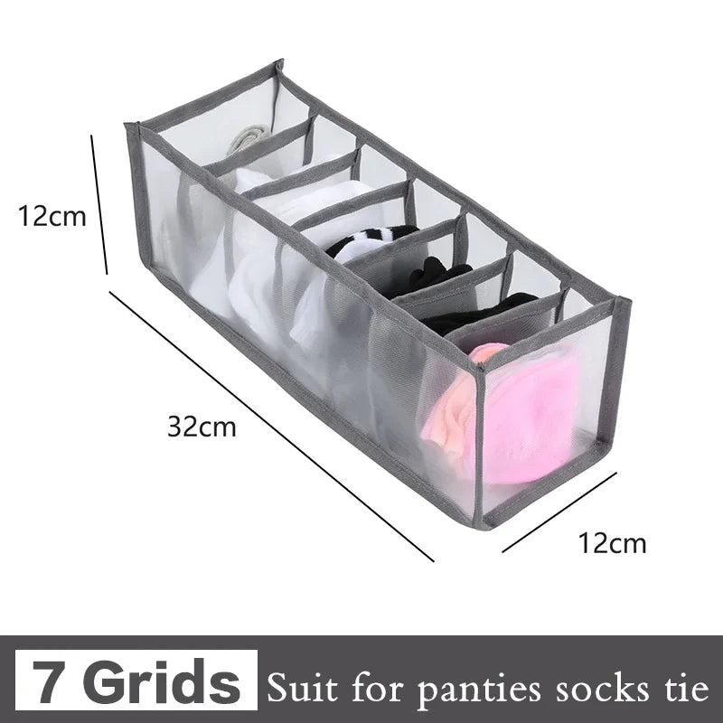 Organizador de ropa interior para sujetador deportivo, caja de almacenamiento para bragas y calcetines, organizador de ropa, armario, cajones, caja separadora