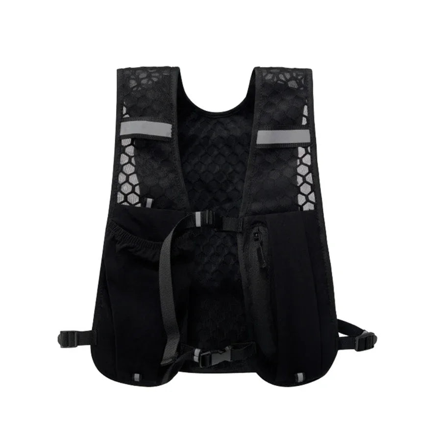 Chaleco de Running con Almacenamiento – Ligero y Reflectante