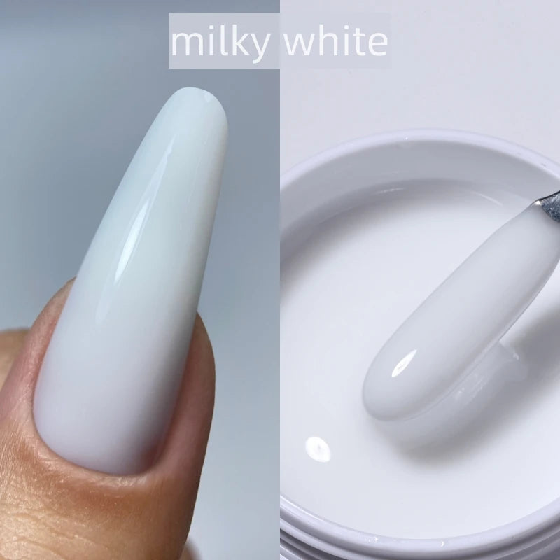 MSHARE-Gel acrílico líquido, Gel de uñas sin TPO para extensión de uñas, auto nivel, remojo, tarro de Gel UV LED