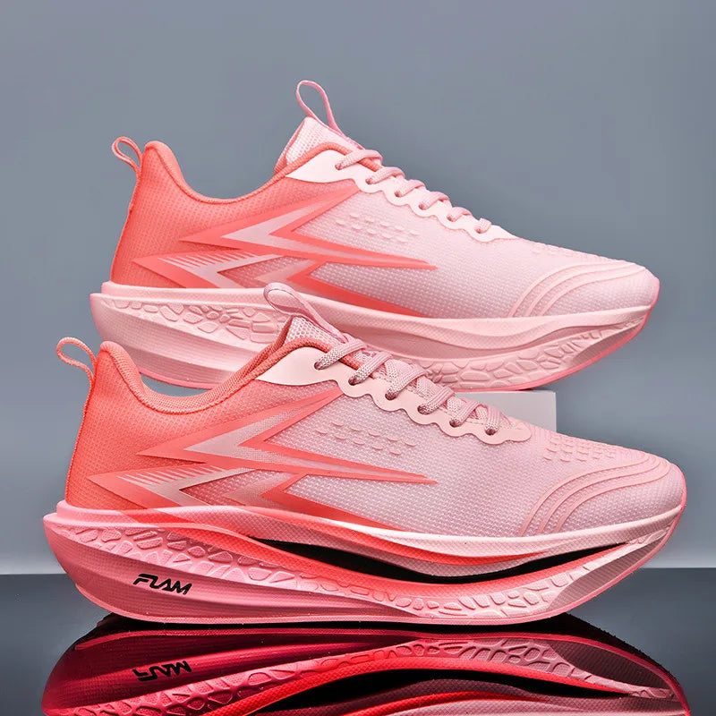 Zapatillas de Running con Placa de Carbono | Ligeras y Transpirables