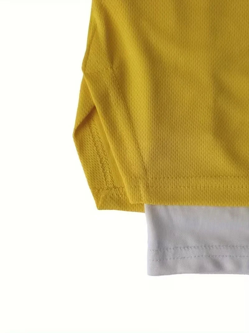 Pantalones Cortos Deportivos de Verano 2026, 2 en 1, para Gimnasio y Running, Ropa Deportiva Informal para Correr, Pantalones Cortos de Doble Capa para Fitness