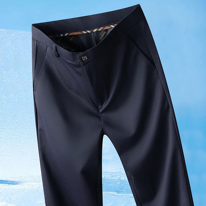 Pantalón Casual de Verano para Hombre | Ligero, Elástico y Recto