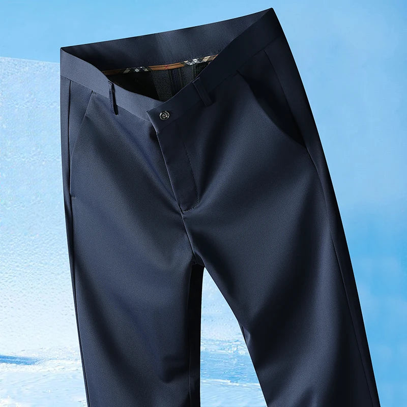 Pantalón Casual de Verano para Hombre | Ligero, Elástico y Recto