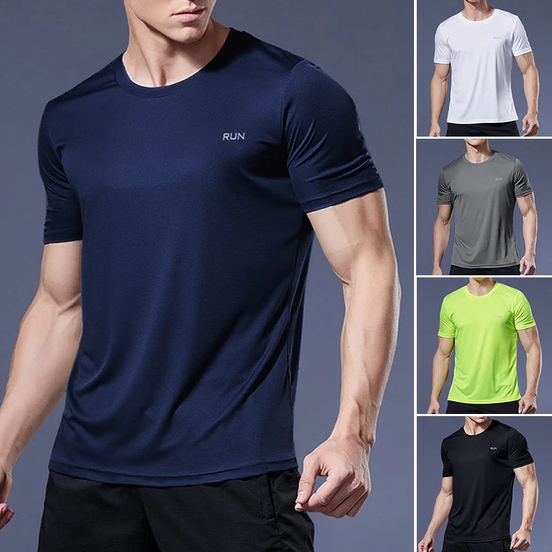 Camiseta Deportiva de Compresión para Hombre | Running, Fútbol y Gimnasio