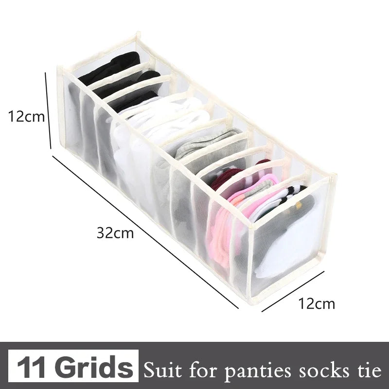 Organizador de ropa interior para sujetador deportivo, caja de almacenamiento para bragas y calcetines, organizador de ropa, armario, cajones, caja separadora