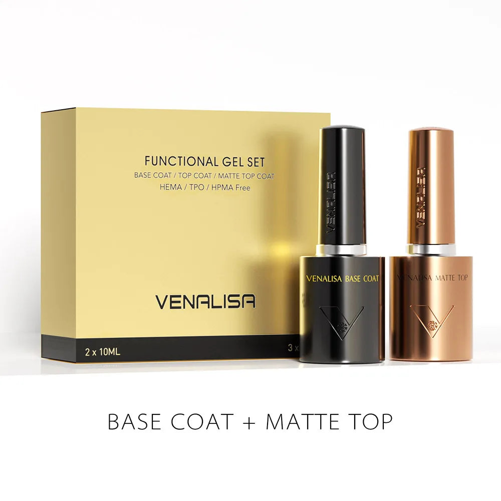 Esmalte de Uñas Gel – Base y Top Coat