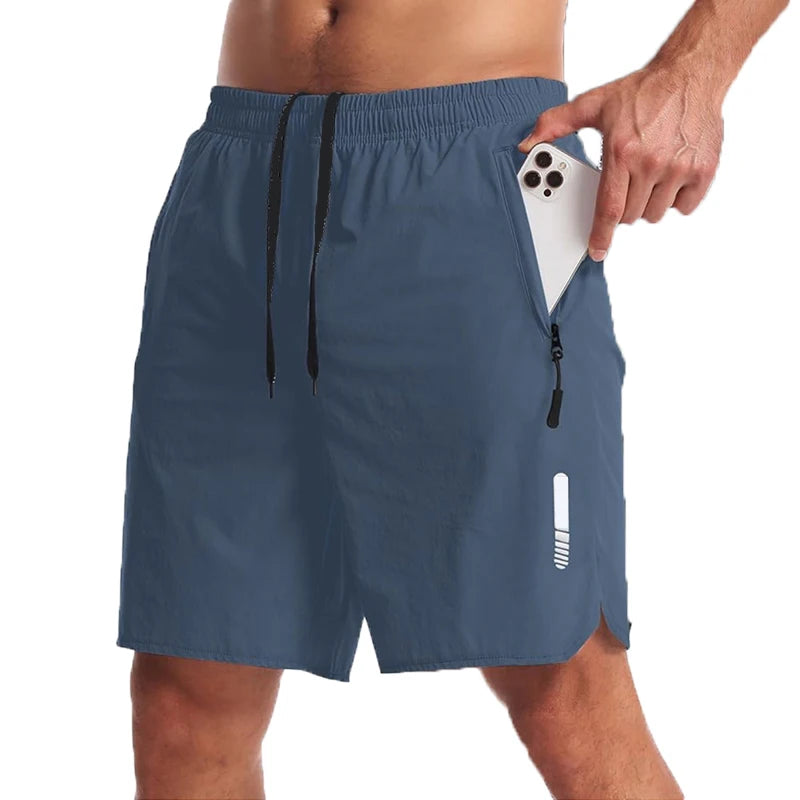 Pantalones cortos deportivos para hombre, ropa deportiva, pantalones cortos para correr de verano, pantalones cortos de playa, gimnasio, chándal de Fitness, pantalones cortos de entrenamiento para trotar, pantalones cortos p