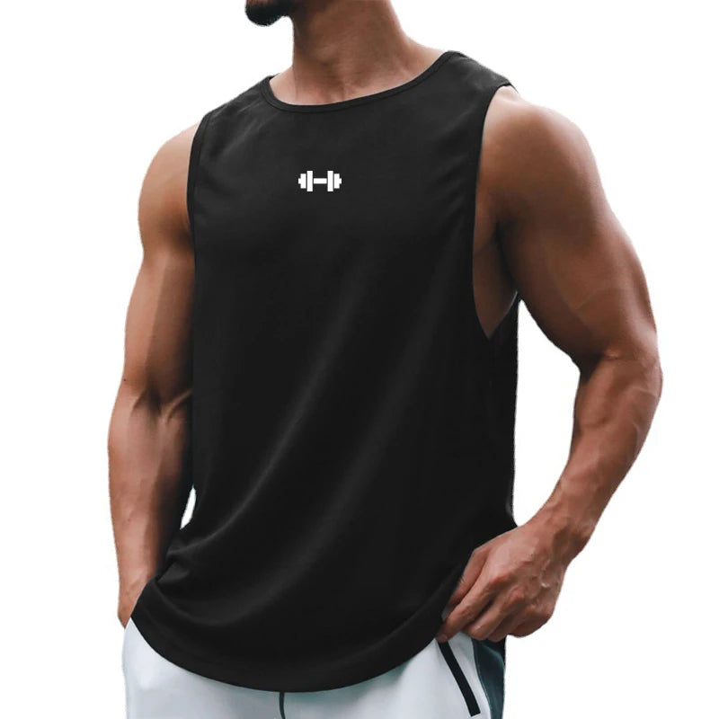 Camiseta sin Mangas para Hombre | Gimnasio, Running y Verano