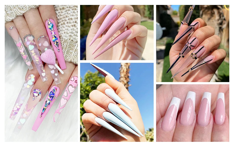 Gel duro de 30ML para extensión de uñas, Gel constructor blanco lechoso, refuerzo autonivelante, Gel para uñas, manicura de camuflaje