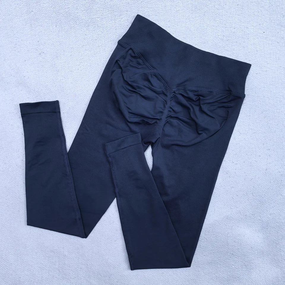 Leggings Seamless Mujer – Cintura Alta para Yoga & Fitness