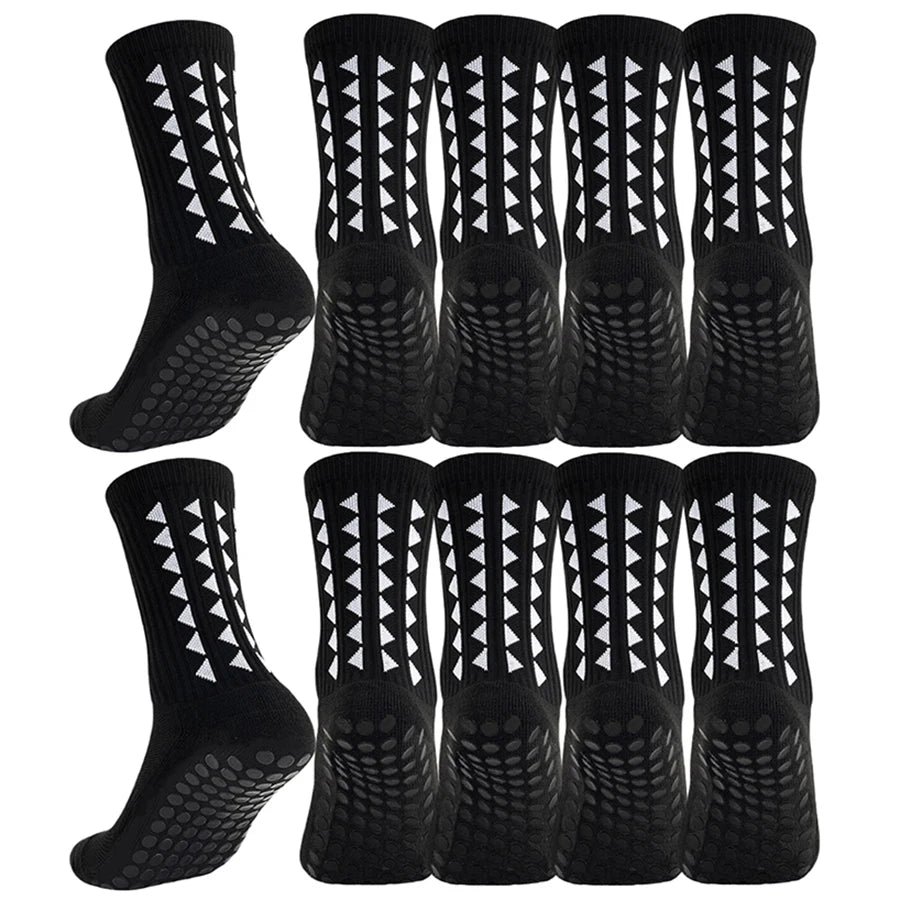Calcetines deportivos antideslizantes para hombre y mujer, medias deportivas de fútbol, baloncesto, béisbol, Rugby, fútbol, ciclismo, correr, senderismo, monopatín, ejercicio