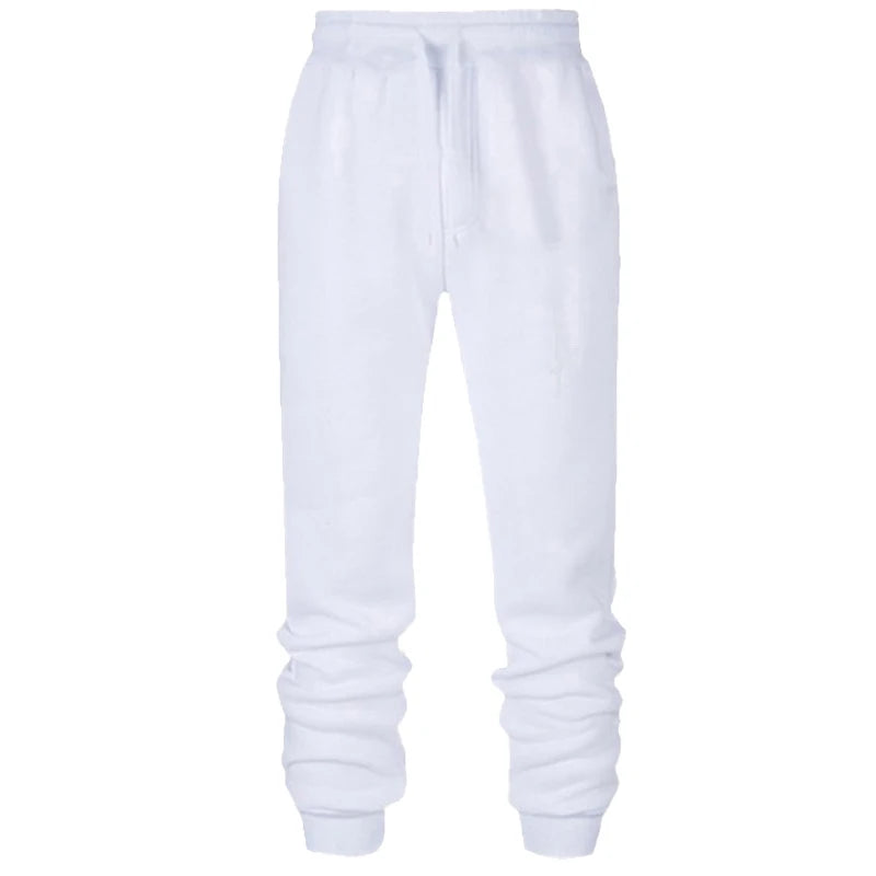 Pantalones deportivos informales a la moda para hombre, pantalones deportivos para gimnasio, pantalones de chándal para correr, pantalones largos para correr y entrenar