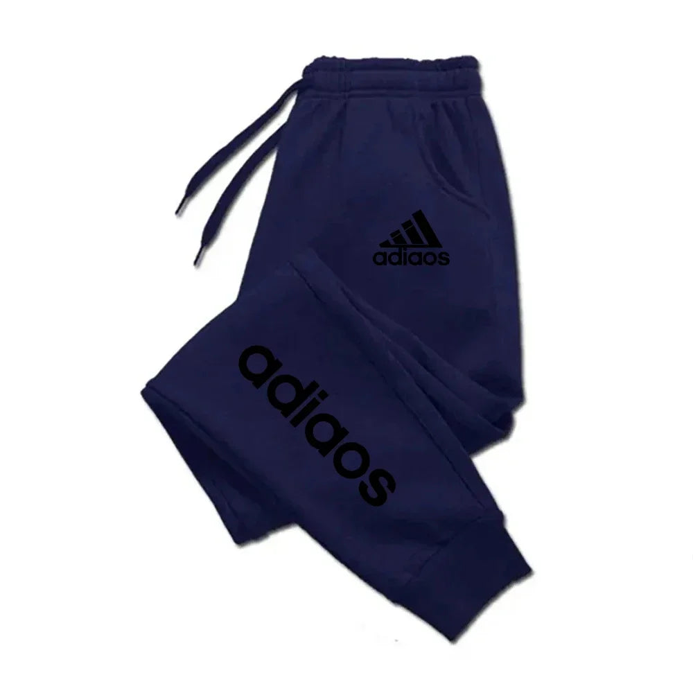 Pantalones de chándal para hombre, pantalones deportivos de moda de otoño e invierno, pantalones para correr, fitness, informales, modernos, cómodos y fas