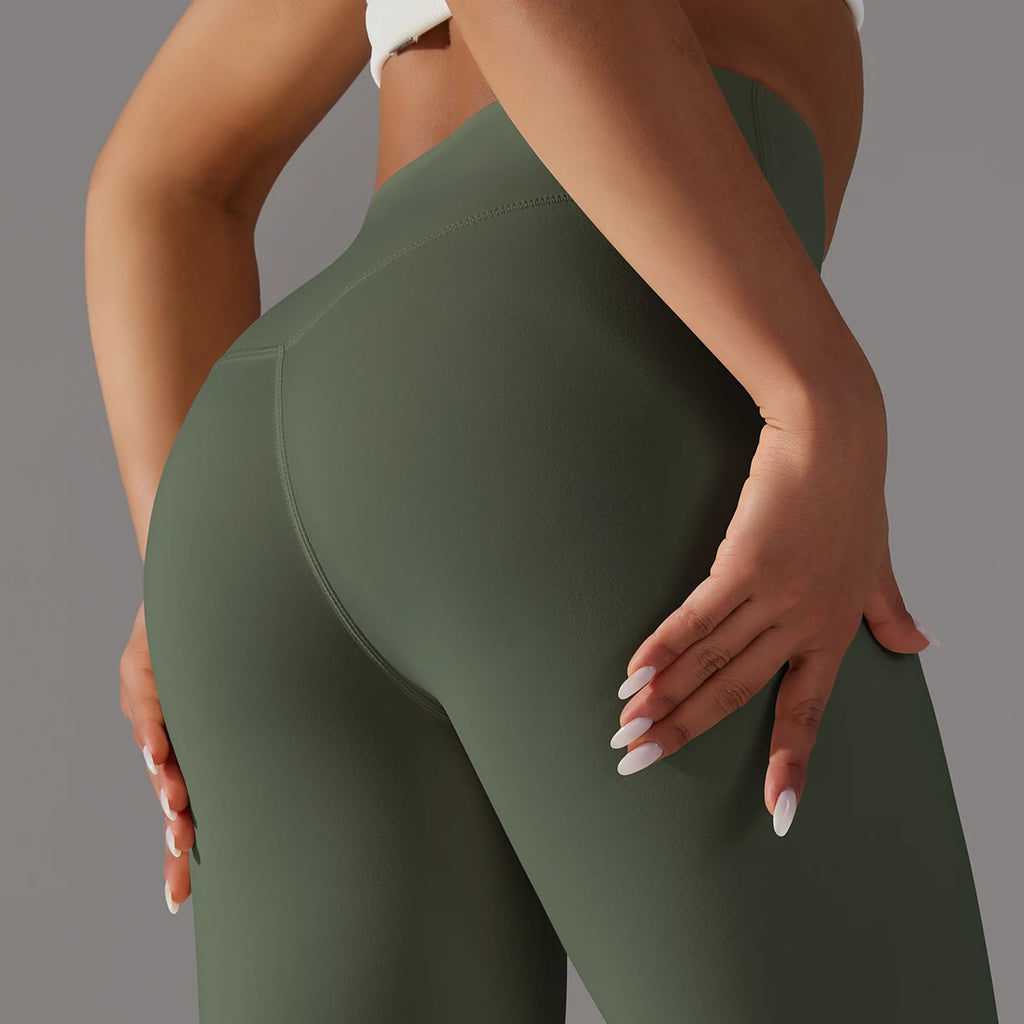 Leggings Deportivos de Cintura Alta | Sin Costuras para Yoga y Fitness