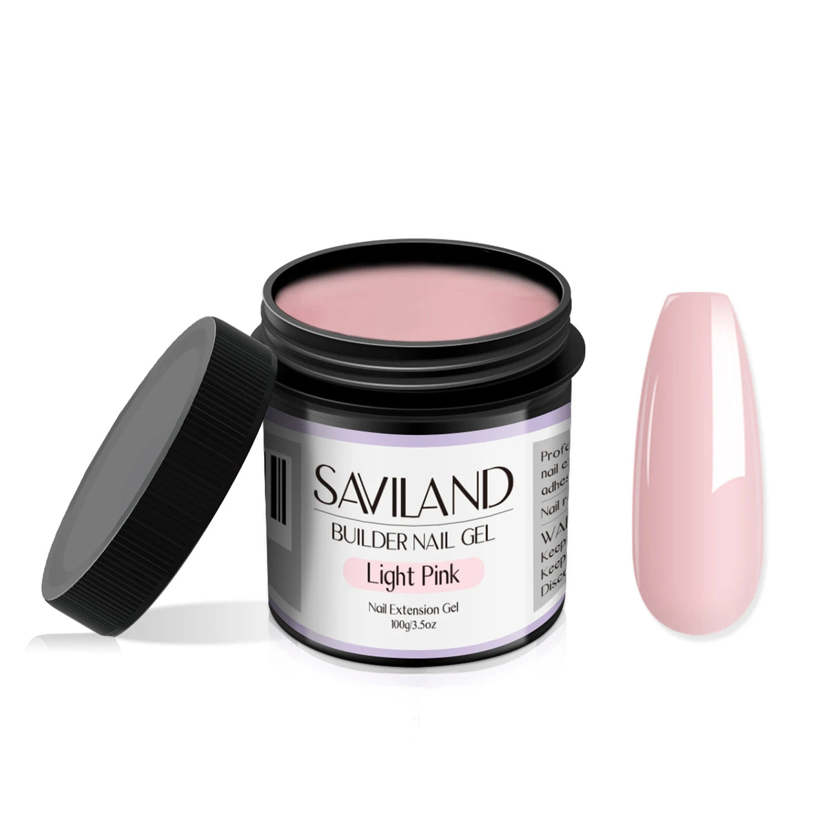 Saviland-esmalte de Gel para uñas, Gel multifuncional para extensión de uñas, UV, para salón de belleza, 100g