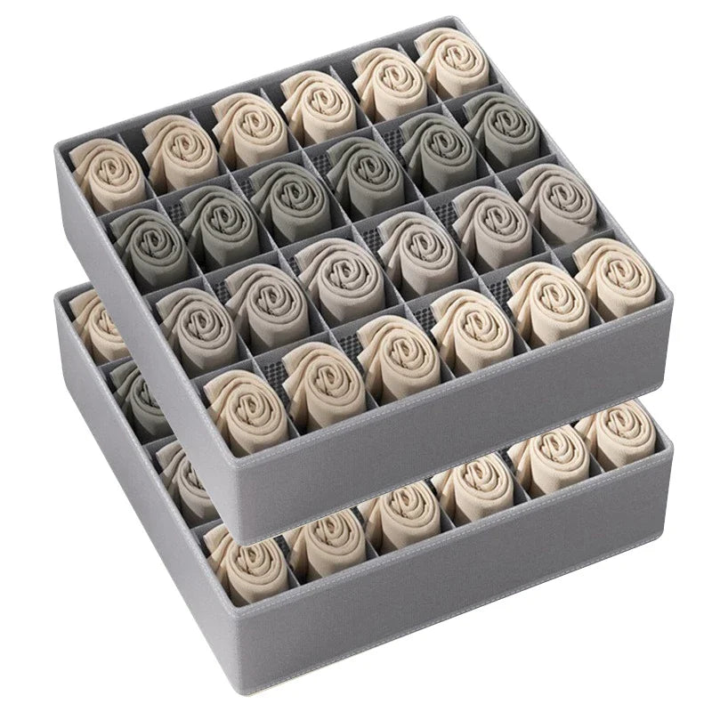 Organizador de ropa interior para sujetador deportivo, caja de almacenamiento para bragas y calcetines, organizador de ropa, armario, cajones, caja separadora