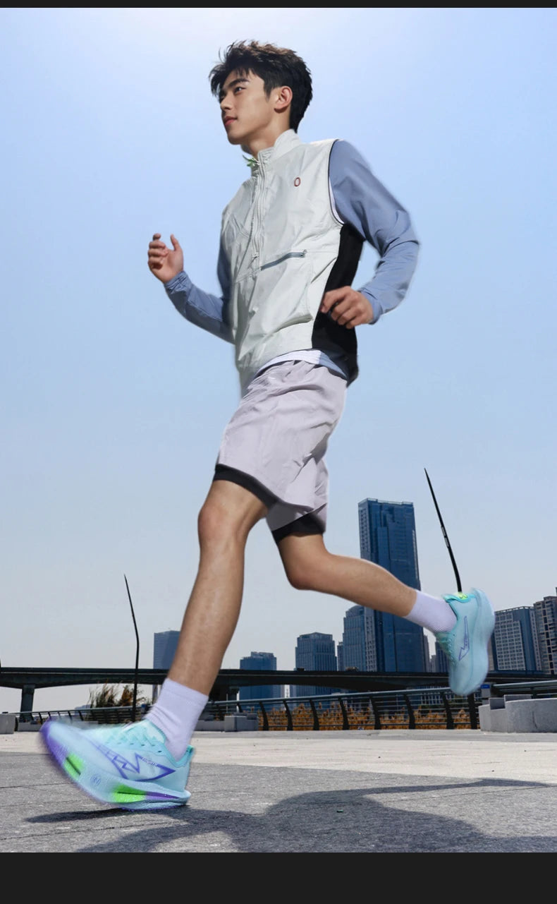 Zapatillas para Correr con Placa de Carbono, Especializadas para Maratón, Deportivas, Transpirables, Ligeras, Cómodas, Antideslizantes, para Hombre y Mujer
