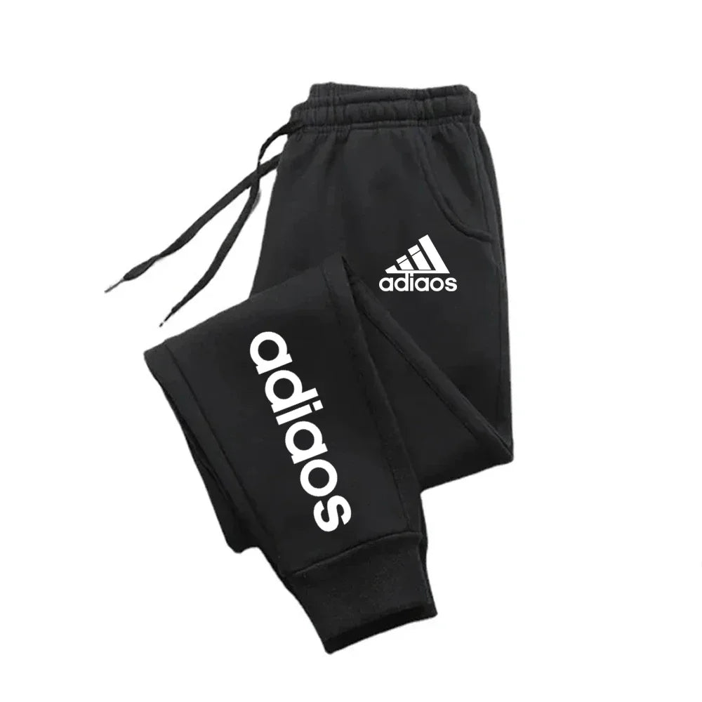 Pantalones de chándal para hombre, pantalones deportivos de moda de otoño e invierno, pantalones para correr, fitness, informales, modernos, cómodos y fas
