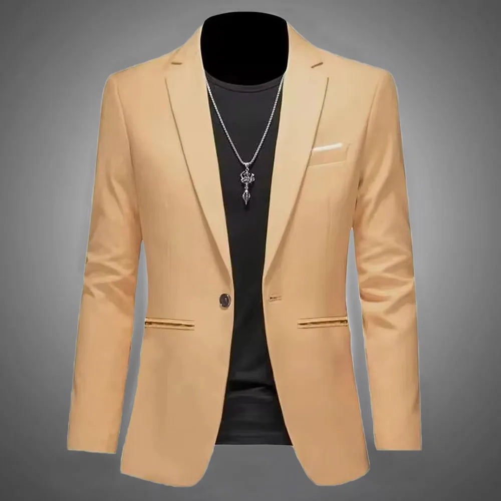 Chaqueta Casual de Traje para Hombre | Corte Entallado